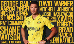 Image result for australia cricket team for world cup 2015 hd wallpapers