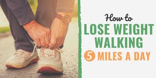 So, in order to lose one pound a week — a healthy goal, according to experts — you'd need to burn 500 calories a day. How To Lose Weight Walking 5 Miles A Day
