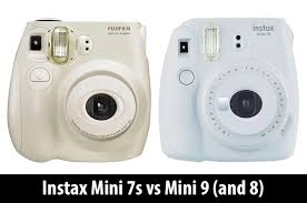 instax mini 7s vs mini 9 and 8 the main differences