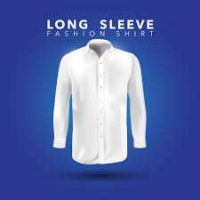 Free Vector White Long Sleeve Shirt On Blue Background Free shipping on orders over $25 shipped by amazon. white long sleeve shirt on blue background