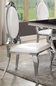Antoine Chrome Dining Chair Set Of 2 Dining Chair Set Dining Chairs Dinning Room Chairs