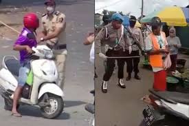 Tiktok hot goyang bokong part 1 2020подробнее. Tiru Di India Polisi Di Ambon Akan Pukul Pantat Warga Yang Nekat Keluyuran Tanpa Masker