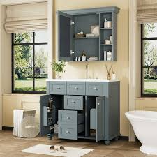 Euroco 36 Bathroom Vanity With Resin