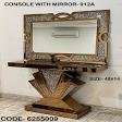 Luxury Modern Mirror Console Table