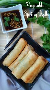 Vegetable Egg Rolls Cilantro And Citronella Recipes Cooking Recipes Vegan Dishes