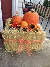 Buy 6 get free shipping · code 2r532u Our Fall Front Porch Decorations Haystack Pumpkins Sunflowers I Love Fall Fall Decorations Porch Front Porch Decorating Fall Outdoor Decor