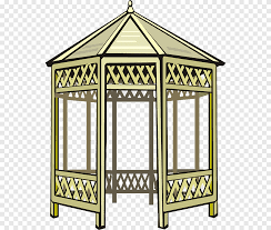 Gazebo Bahce Kulube Pavilion Cardak Aci Mobilya Png Pngegg