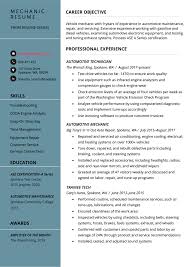 Design and writing good resume is an art form and can make the difference between getting lost in the pile and being invited in for an interview. Mechanic Resume Example Writing Tips Resume Genius
