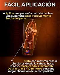 Atención hombres valientes y audaces! 🐍💥 Ha llegado el revolucionario  PYTHON GEL, diseñado especialmente para ti. Este gel innovador está aquí  para transformar tu vida íntima. Olvídate de los problemas con tu