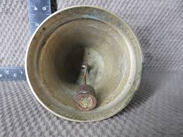 Hear the sound of an antique 1878 saignelegier chiantel fondeur brass cow bell!!! Swiss Cow Bell 1878 Saignelegier Chiantel Fondeur 4 7 8
