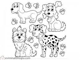 Harika Kopek Boyama Boyama Kitaplari Boyama Sayfalari Hayvan Boyama Sayfalari