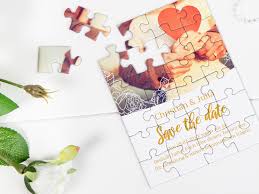 Geben sie ihr hochzeitsdatum auf stilvolle weise bekannt. Save The Date Karten Zur Hochzeit In Puzzleform Fotopuzzle De