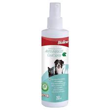 bioline pire uzaklastirici bitkisel kedi ve kopek deri spreyi 207 ml