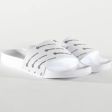 Sergio Tacchini Claquettes Remix Stm019005 White Black Laboutiqueofficielle Com Sergio tacchini was launched in 1987. claquettes remix stm019005 white black