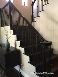 Install each baluster with two fasteners at each end. How To Install Wrought Iron Spindles The Lady Diy Wrought Iron Stair Spindles Wrought Iron Spindles Wrought Iron Stairs