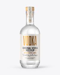 Display your design in a more efficient way on this mockup of a clear glass bottle with vodka. Vodka Bottle With Wooden Cap Psd Mockup Download Packaging Branding Mockups