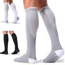 Fitrell 3 Pairs Compression Socks For Women And Men 20 30mmhg Circulation Support Socks Yogamozart Compression Socks Womens Compression Socks Athletic Compression Socks