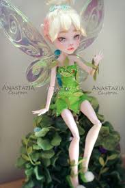 Monster High Custom Ooak Customized Doll Tinkerbell Clochette Peter Pan Disney Custom Monster High Dolls Monster High Dolls Monster High Custom