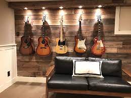 Guitar wall hanger houzz guitar decorations for bedroom. Pin By Vareladisai07 On Guitar Home Music Rooms Music Room Decor Music Studio Room