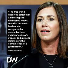 Sen. Katie Britt (R-AL), the youngest Republican woman ever elected to the  U.S. Senate, delivered an energetic rebuttal