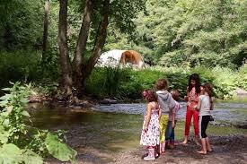 De Natuurcamping Strotzbuscher Muhle Duitsland Vakantie Reizen