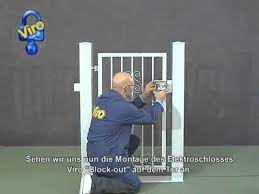 Gartentor schloss │ wir haben die aktuellen schlösser für ihr gartentor unter die lupe genommen hinweise zum einbau ratgeber.vielleicht ist auch ihr derzeitiges gartentor schloss kaputt? Elektrisches Schloss Mit Riegel Block Out Youtube