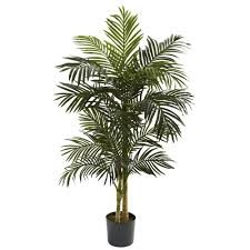 These adorable mini planters from vanenjoy are ideal for indoor succulents when they are at their youngest stages, and it fits great on any windowsill or as an office decoration. 6ft Golden Cane Artificial Palm Tree In Black Tin Planter Artificial Trees Home Urbytus Com