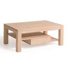 Beistelltisch kernbuche / beistelltisch, hocker. Massivholz Couchtisch Cs060 Mit 2 Schubladen Und Ablageboden Buche We 175 00