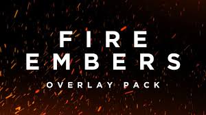 Relaxing fire embers of wood fire glowing in 4k. Fire Embers Overlay Loops Vfx Stock Footage Pack Enchanted Media