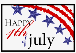 The words fourth of july over a background filled with fireworks. Download Closed For Fourth Of July Clipart Independence Happy 4th Of July Png Image Transparent Png Free Download On Seekpng