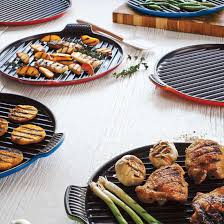 Le Creuset Bistro Grill 12 5 Sur La Table Summer Grill Party Grilling Cast Iron Grill
