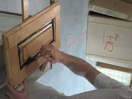 If you really want to give your cabinets that old look, you'll need some antiquing glaze. How To Glaze Kitchen Cabinets Youtube