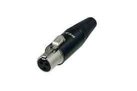 The above diagram shows you the pin numbering for both male and female xlr connectors, from the front and the rear view. Rean Neutrik Rt3fc B 3 Pin Mini Female Xlr Redco Audio