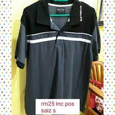 Tshirt Brand Blue Toms Shopee Malaysia