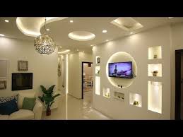 لكل عريس وعروسة أحدث وأجمل ديكورات جبس لشاشات التلفزيون lcd لعام 2018 youtube bedroom false ceiling design modern furniture living room design
