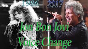 You give love a bad name as written by desmond child richard sambora. Jon Bon Jovi Voice Change You Give Love A Bad Name 1986 2017 Youtube