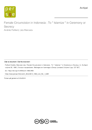 Media pembelajaran agama buddha, mengenai konsep ketuhanan dalam agama buddha, penjelasan nibbana, asal usul. Pdf Female Circumcision In Indonesia To Islamize In Ceremony Or Secrecy