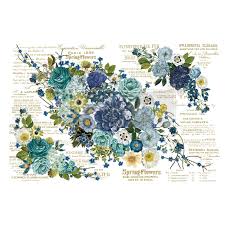 Cosmic Roses Transfer In 2020 Real Milk Paint Rose Design Rub On Transfers