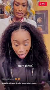 Denise is kitchen beautician gone wrong 😂 Tell me about your funniest hair  story in the comments, and don’t miss a new episode of #TheMsPatShow