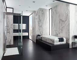 Designer hexagon black marquina marble mosaic tiles walls floor bathroom kitchen. Inspiration Gallery Porcelanosa Usa White Marble Bathrooms Bathroom Decor Marble Bathroom