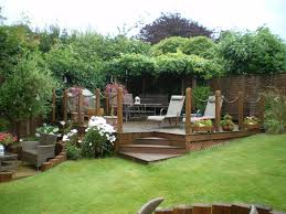 A courtyard area has the potential to feel quite enclosed, simply by the nature of surrounding brick walls. Seating Area Ideas Garden Decoratorist 214727