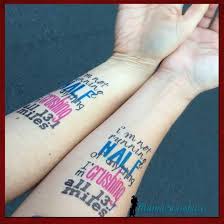 Motivational tattoos that will get you up, smiling, and determined to run forward with your arms raised high and confident. Running Motivation In A Temporary Tattoo I Tri And Craft