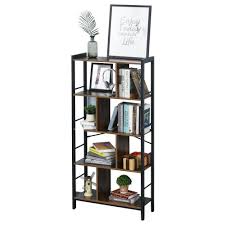 Canapés, literie, mobilier de jardin à prix justes ! Bibliotheque Etagere De Rangement A 4 Niveaux Style Industriel Panneaux Particules Aspect Vieux Bois Metal Noir Bibliotheque Et Etagere Salon Meuble Gifi