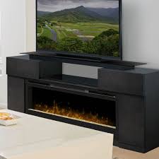 Electric fireplace entertainment centers can come in different forms depending on whether you want to build your own entertainment center or simply buy one that has an electric fireplace already. Concord Dark Grey Electric Fireplace Media Package Gds50 1243sc Dimplex