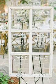 vintage window wedding seating chart emmalovesweddings