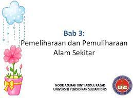 Download pemeliharaan dan pemuliharaan alam sekitar. Pemeliharaan Dan Pemuliharaan Alam Sekitar