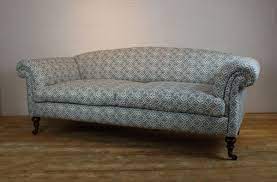 Early 19thc Howard And Sons Sofa On Turned Walnut Legs Stock Dean Antiques Ltd Howard And Sons Chairs And Sofas Howard Sofa Sofa Sofas