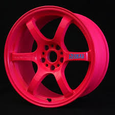 Ray S Gram Lights 57d Pink Wheels Wheel Rims Pink Car