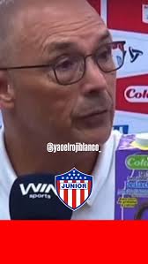 Claro y contundente el mensaje del profe!🔥, “VAMOS A MIRAR PARA ADELANTE”  , Cortesía: @winsportstv, #vamosjunior , ¿Que opinas?