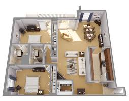 Two bedroom apartment layout ideas. Diy Home Decor Ideas Bedroom Design Bathroom Kitchen Living Room Small Two Bedroom Apartment Plan